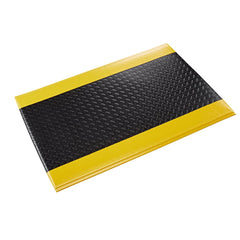 Crown Matting - Anti-Fatigue Matting; Dry or Wet Environment: Dry ; Length (Feet): 12.000 ; Width (Inch): 36 ; Width (Feet): 3.00 ; Thickness (Inch): 9/16 ; Surface Pattern: Diamond-Plate - Exact Tool & Supply