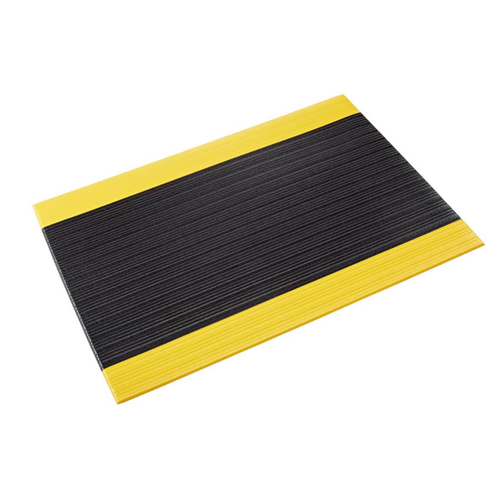 Crown Matting - Anti-Fatigue Matting; Dry or Wet Environment: Dry ; Length (Feet): 5.000 ; Width (Inch): 36 ; Width (Feet): 3.00 ; Thickness (Inch): 3/8 ; Surface Pattern: Ribbed - Exact Tool & Supply