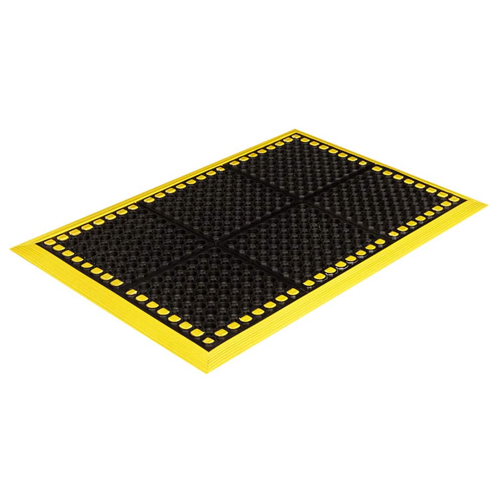 Crown Matting - Anti-Fatigue Matting; Dry or Wet Environment: Wet ; Length (Feet): 3 ; Width (Inch): 40 ; Width (Feet): 3.00 ; Thickness (Inch): 7/8 ; Surface Pattern: Raised Circles - Exact Tool & Supply