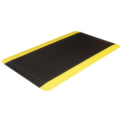 Crown Matting - Anti-Fatigue Matting; Dry or Wet Environment: Dry ; Length (Feet): 5.000 ; Width (Inch): 36 ; Width (Feet): 3.00 ; Thickness (Inch): 5/8 ; Surface Pattern: Diamond-Plate - Exact Tool & Supply