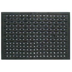 Crown Matting - Anti-Fatigue Matting; Dry or Wet Environment: Wet ; Length (Feet): 9.000 ; Width (Inch): 36 ; Width (Feet): 3.00 ; Thickness (Inch): 3/8 ; Surface Pattern: Multi-Directional Tread - Exact Tool & Supply