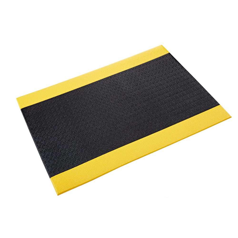 Crown Matting - Anti-Fatigue Matting; Dry or Wet Environment: Dry ; Length (Feet): 5.000 ; Width (Inch): 36 ; Width (Feet): 3.00 ; Thickness (Inch): 3/8 ; Surface Pattern: Pebbled - Exact Tool & Supply