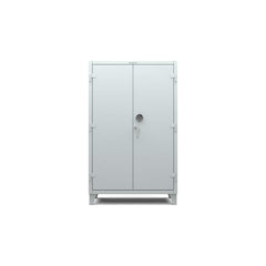 StrongHold - Storage Cabinets; Type: Locking ; Width (Inch): 48 ; Depth (Inch): 24 ; Height (Inch): 78 ; Number of Shelves: 4 ; Material: Steel - Exact Tool & Supply