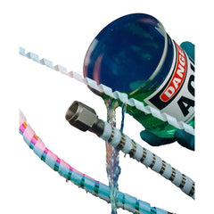 MM Newman - Cable Sleeves; Sleeve Type: Spiral Bundling; Expandable; Wire & Hose Harness; Automotive; Wrap-around; Spiral Wrap ; Inside Diameter (Decimal Inch): .438 ; Inside Diameter (Inch): .438 ; Color: Natural ; Resistance Features: Acid Resistant; A - Exact Tool & Supply