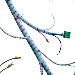 MM Newman - Cable Sleeves; Sleeve Type: Spiral Bundling; Expandable; Wire & Hose Harness; Automotive; Wrap-around; Spiral Wrap ; Inside Diameter (Decimal Inch): .061 ; Inside Diameter (Inch): .061 ; Color: Natural ; Resistance Features: Acid Resistant; A - Exact Tool & Supply