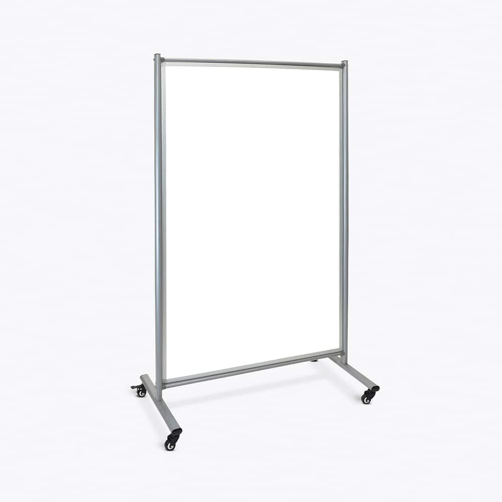 Luxor - Whiteboards & Magnetic Dry Erase Boards; Type: Magnetic Dry Erase Board ; Height (Inch): 75 ; Width (Inch): 43 ; Material: Painted Steel - Exact Tool & Supply
