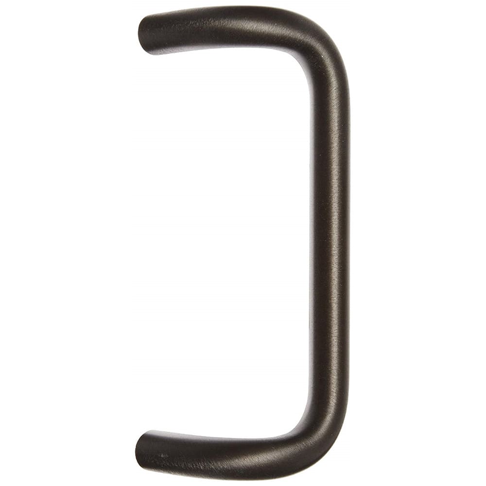 Rockwood - Door Pulls; Overall Length (Inch): 11 ; Finish/Coating: Dark Bronze ; Grip Length: 4 (Inch); Projection: 3-1/2 (Inch) - Exact Tool & Supply