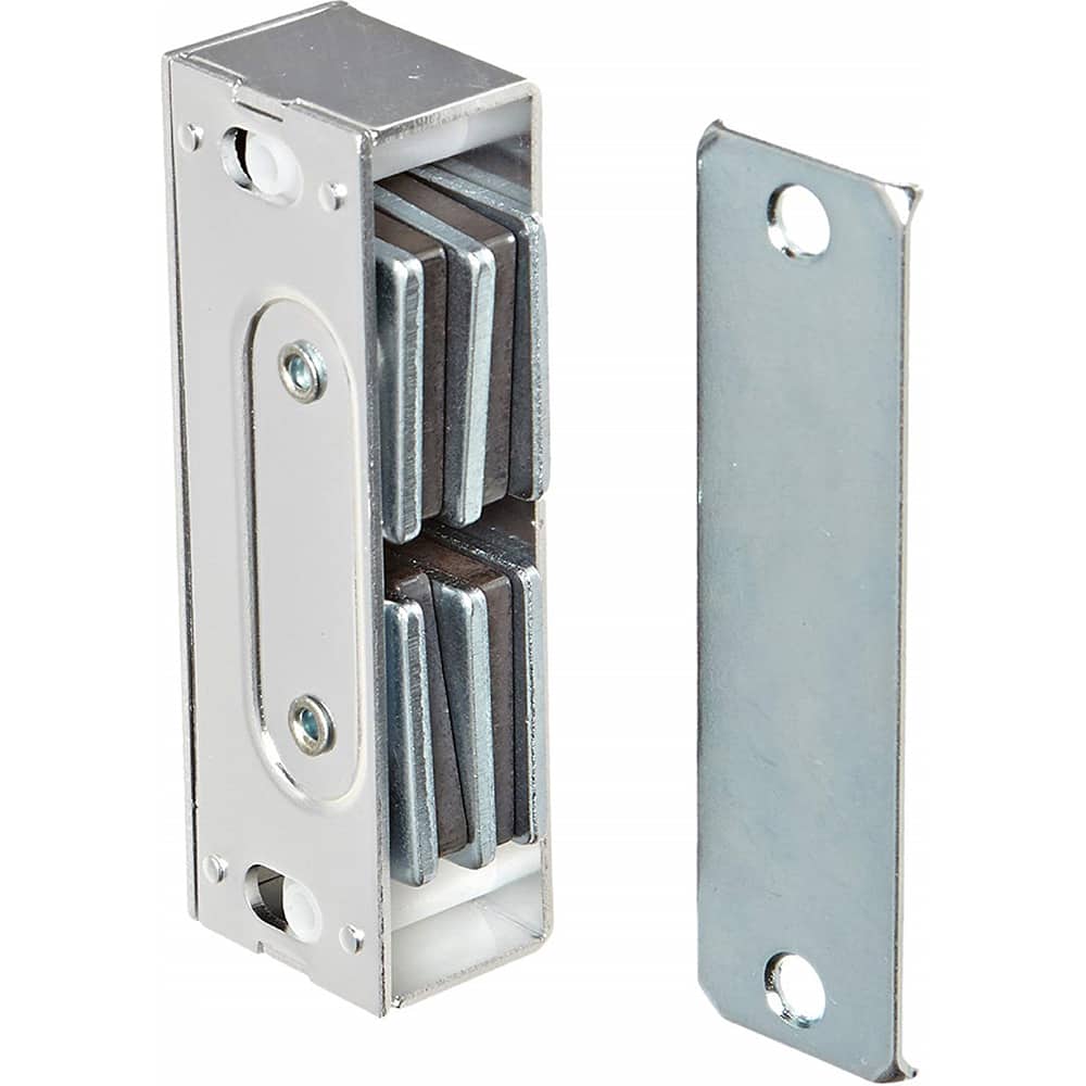 Rockwood - Catches; Length (Inch): 1 ; Height (Inch): 1 ; Width (Inch): 1 ; Finish/Coating: Natural ; Strike Length: 1.125 (Inch); Strike Width: 0.875 (Inch) - Exact Tool & Supply