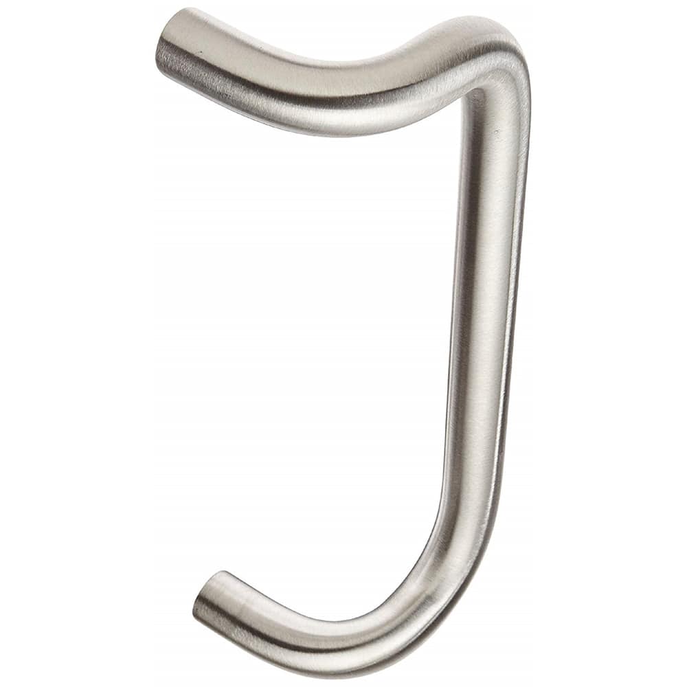 Rockwood - Door Pulls; Overall Length (Inch): 13 ; Finish/Coating: Satin Stainless Steel ; Grip Length: 4 (Inch); Projection: 3-1/2 (Inch) - Exact Tool & Supply
