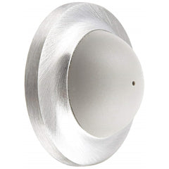 Rockwood - Stops; Type: Convex Wall Bumper ; Finish/Coating: Satin Chrome ; Projection: 1 (Inch); Mount Type: Wall - Exact Tool & Supply