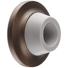 Rockwood - Stops; Type: Concave Bumper ; Finish/Coating: Oil Rubbed Bronze ; Projection: 1 (Inch); Mount Type: Wall - Exact Tool & Supply