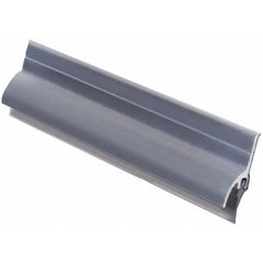 Pemko - Sweeps & Seals; Type: Door Bottom Sweep with Rain Drip ; Width (Inch): 1/2 ; Finish/Coating: Mill Finish Aluminum ; Material: 6063-T6 Extruded Tempered Aluminum ; Back Strip Brush Width (Inch): 1.5 ; Bristle Length (Inch): 1.0000 - Exact Tool & Supply
