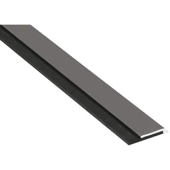 Yale - Sweeps & Seals; Finish/Coating: Clear Anodized Aluminum ; Material: 6063-T6 Aluminum Alloy and Temper Retainer ; Back Strip Brush Width (Inch): 1/8 ; Bristle Length (Inch): 0.4375 ; Bristle Material: Neoprene ; Overall Length (Inch): 48.00000 - Exact Tool & Supply