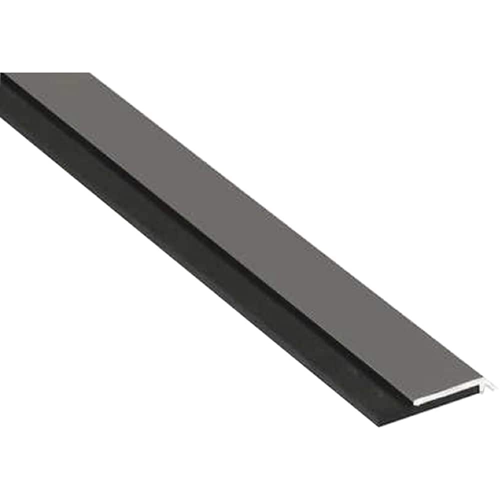 Yale - Sweeps & Seals; Finish/Coating: Dark Bronze Anodized Aluminum ; Material: 6063-T6 Aluminum Alloy and Temper Retainer ; Back Strip Brush Width (Inch): 1/8 ; Bristle Length (Inch): 0.4375 ; Bristle Material: Neoprene ; Overall Length (Inch): 36.00000 - Exact Tool & Supply