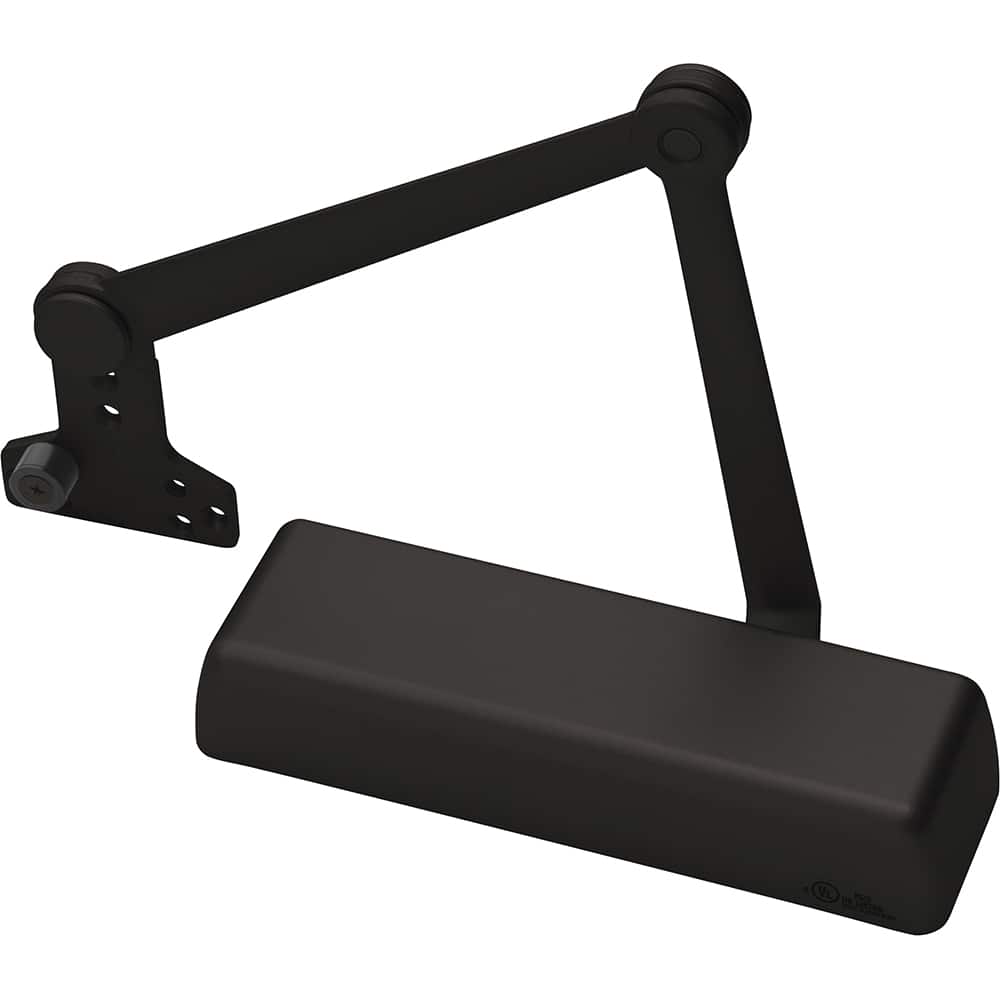 Yale - Manual Dampers; Closer Body Length: 12-1/4 (Inch); Finish/Coating: Painted Dark Bronze ; Door Thickness: 2-3/4 (Inch); Additional Information: Series: 5800 - Exact Tool & Supply