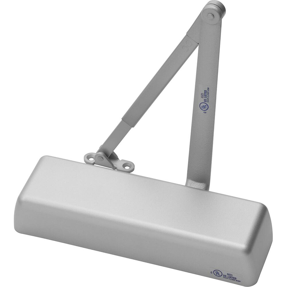 Yale - Manual Dampers; Closer Body Length: 13 (Inch); Finish/Coating: Aluminum Painted ; Door Thickness: 2-3/4 (Inch); Additional Information: Series: 2700 - Exact Tool & Supply