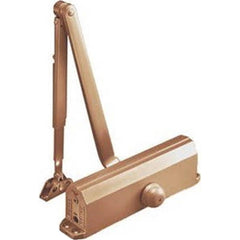 Yale - Manual Dampers; Closer Body Length: 9-3/4 (Inch); Finish/Coating: Aluminum ; Door Thickness: 2-3/4 (Inch); Additional Information: Brand: Norton - Exact Tool & Supply