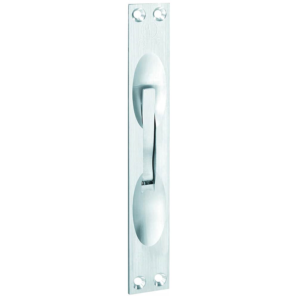 Rockwood - Slide Bolts; Length (Inch): 2 ; Width (Inch): 1 ; Finish/Coating: Satin Chrome - Exact Tool & Supply