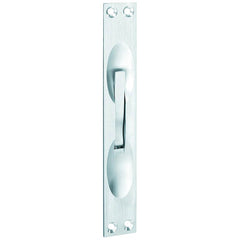 Rockwood - Slide Bolts; Length (Inch): 2 ; Width (Inch): 1 ; Finish/Coating: Satin Chrome - Exact Tool & Supply