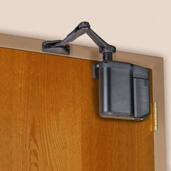 Yale - Manual Dampers; Finish/Coating: Textured; Black ; Door Thickness: 2-3/4 (Inch); Door Width: 48 (Inch); Additional Information: Brand: Norton - Exact Tool & Supply