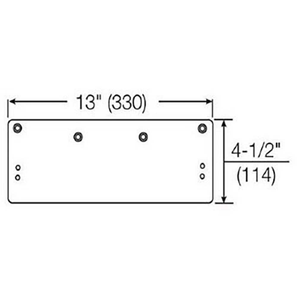 Yale - Door Closer Accessories; For Use With: 3000 Series Door Closers - Exact Tool & Supply