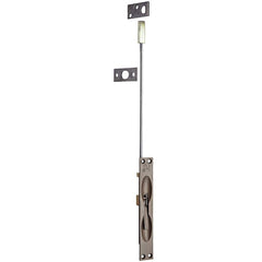 Rockwood - Slide Bolts; Length (Inch): 3 ; Width (Inch): 2 ; Finish/Coating: Oxidized Satin Dark Bronze (10B) - Exact Tool & Supply
