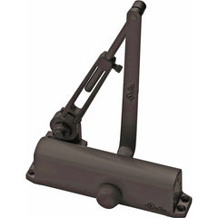 Yale - Manual Dampers; Closer Body Length: 9-3/4 (Inch); Finish/Coating: Painted Dark Bronze ; Door Thickness: 2-3/4 (Inch); Additional Information: Series: 1100 - Exact Tool & Supply