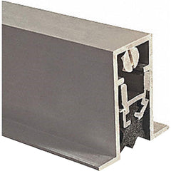 Pemko - Sweeps & Seals; Type: Full Mortise Automatic Door Bottom ; Width (Inch): 27/32 ; Finish/Coating: Mill Finish Aluminum ; Material: 6063-T6 Aluminum Alloy and Temper Retainer ; Back Strip Brush Width (Inch): 2 ; Bristle Length (Inch): 1.0000 - Exact Tool & Supply