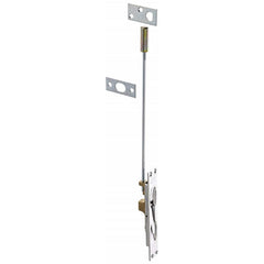 Rockwood - Slide Bolts; Length (Inch): 3 ; Width (Inch): 2 ; Finish/Coating: Bright Chrome - Exact Tool & Supply