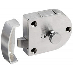 Rockwood - Door Guards; Type: Door Guard ; Finish/Coating: Satin Chrome - Exact Tool & Supply