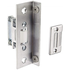 Rockwood - Catches; Length (Inch): 2 ; Height (Inch): 2 ; Width (Inch): 3 ; Finish/Coating: Satin Chrome ; Strike Length: 2-1/4 (Inch); Strike Width: 1-1/8 (Inch) - Exact Tool & Supply
