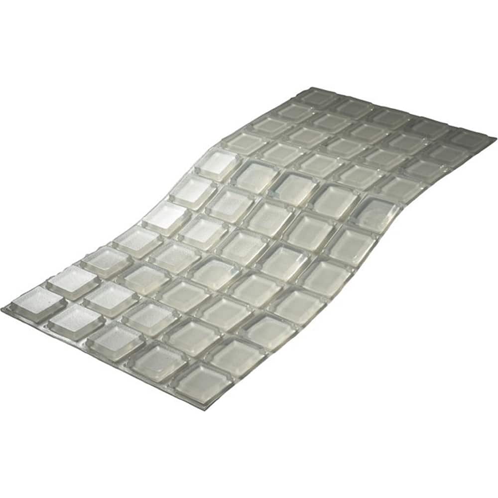 Rockwood - Door Guards; Type: Wall Guard ; Finish/Coating: Clear - Exact Tool & Supply