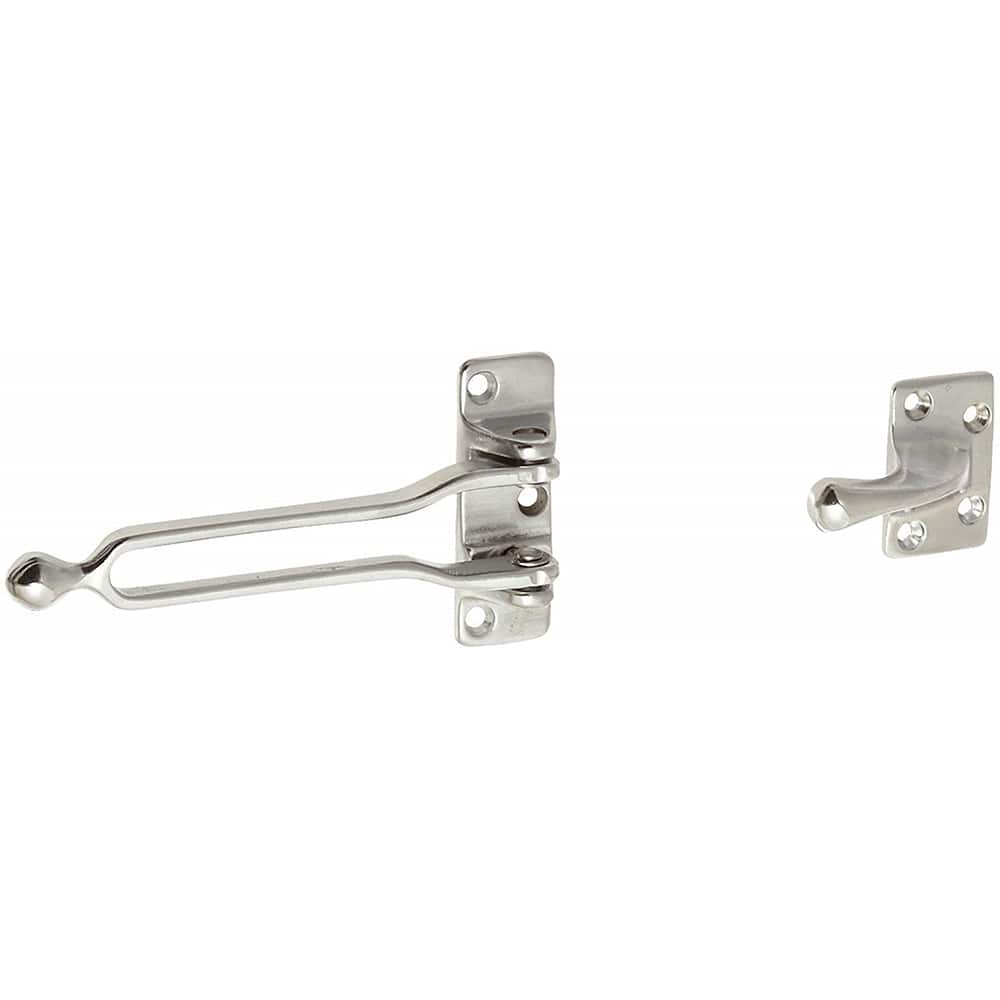 Rockwood - Door Guards; Type: Door Guard ; Finish/Coating: Satin Chrome - Exact Tool & Supply