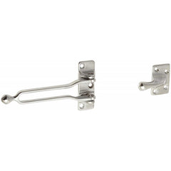 Rockwood - Door Guards; Type: Door Guard ; Finish/Coating: Satin Chrome - Exact Tool & Supply
