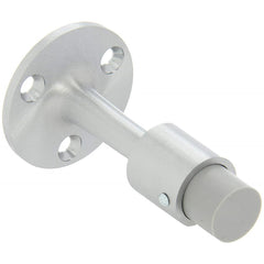 Rockwood - Stops; Type: Door Stop ; Finish/Coating: Satin Chrome ; Projection: 3-3/4 (Inch); Mount Type: Wall - Exact Tool & Supply