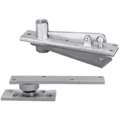 Rixson - Pivot Hinges; Finish/Coating: Satin Chrome ; Material: Brass ; Type: Center Hung Pivot ; Hand: Non-Handed ; Leaf Height: 7 (Inch); Length (Inch): 6-3/4 - Exact Tool & Supply