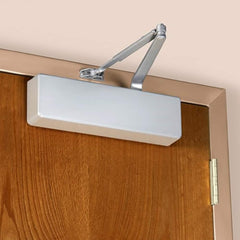 Yale - Manual Dampers; Closer Body Length: 13-5/8 (Inch); Finish/Coating: Aluminum ; Door Thickness: 2-3/4 (Inch); Additional Information: Brand: Norton - Exact Tool & Supply