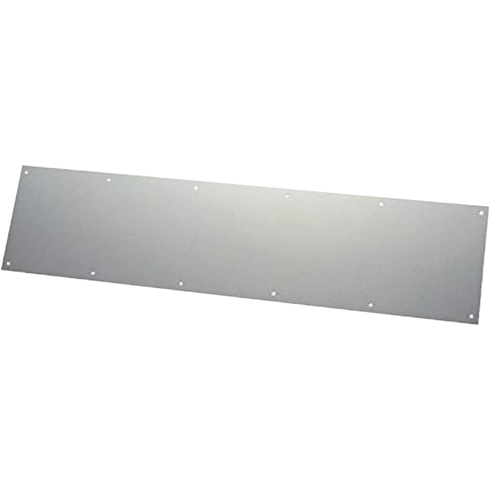 Rockwood - Kick Plates; Type: Kickplate ; Finish/Coating: Clear Anodized Aluminum ; Length (Inch): 34 - Exact Tool & Supply