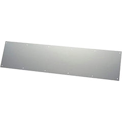 Rockwood - Kick Plates; Type: Kickplate ; Finish/Coating: Clear Anodized Aluminum ; Length (Inch): 34 - Exact Tool & Supply