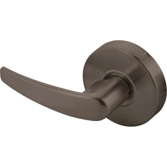 Yale - Lever Locksets; Door Thickness: 1-3/4 (Inch); Door Thickness: 1-3/4 ; Back Set: 2-3/4 (Inch); For Use With: Decorative Trim ; Finish/Coating: Oxidized Satin Dark Bronze (10B) ; Special Item Information: Single Dummy Trim Function - Exact Tool & Supply