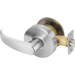 Yale - Lever Locksets; Door Thickness: 1-3/4 (Inch); Door Thickness: 1-3/4 ; Back Set: 2-3/4 (Inch); For Use With: Twin Communicating or Exit Doors ; Finish/Coating: Satin Chrome ; Special Item Information: Communicating Passage Lock Function - Exact Tool & Supply
