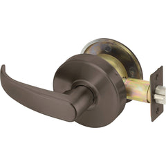 Yale - Lever Locksets; Door Thickness: 1-3/4 (Inch); Door Thickness: 1-3/4 ; Back Set: 2-3/4 (Inch); For Use With: Twin Communicating or Exit Doors ; Finish/Coating: Oxidized Satin Dark Bronze (10B) ; Special Item Information: Communicating Passage Lock - Exact Tool & Supply
