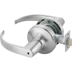 Yale - Lever Locksets; Door Thickness: 1-3/4 (Inch); Door Thickness: 1-3/4 ; Back Set: 2-3/4 (Inch); For Use With: Lavatory or Other Privacy Doors ; Finish/Coating: Oxidized Satin Dark Bronze (10B) ; Special Item Information: Privacy; Bedroom or Bath Loc - Exact Tool & Supply