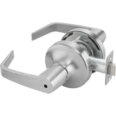 Yale - Lever Locksets; Door Thickness: 1-3/4 (Inch); Door Thickness: 1-3/4 ; Back Set: 2-3/4 (Inch); For Use With: Lavatory or Other Privacy Doors ; Finish/Coating: Satin Chrome ; Special Item Information: Privacy; Bedroom or Bath Lock Function - Exact Tool & Supply