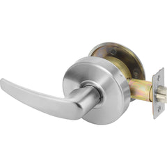 Yale - Lever Locksets; Door Thickness: 1-3/4 (Inch); Door Thickness: 1-3/4 ; Back Set: 2-3/4 (Inch); For Use With: Twin Communicating or Exit Doors ; Finish/Coating: Satin Chrome ; Special Item Information: Communicating Passage Lock Function - Exact Tool & Supply