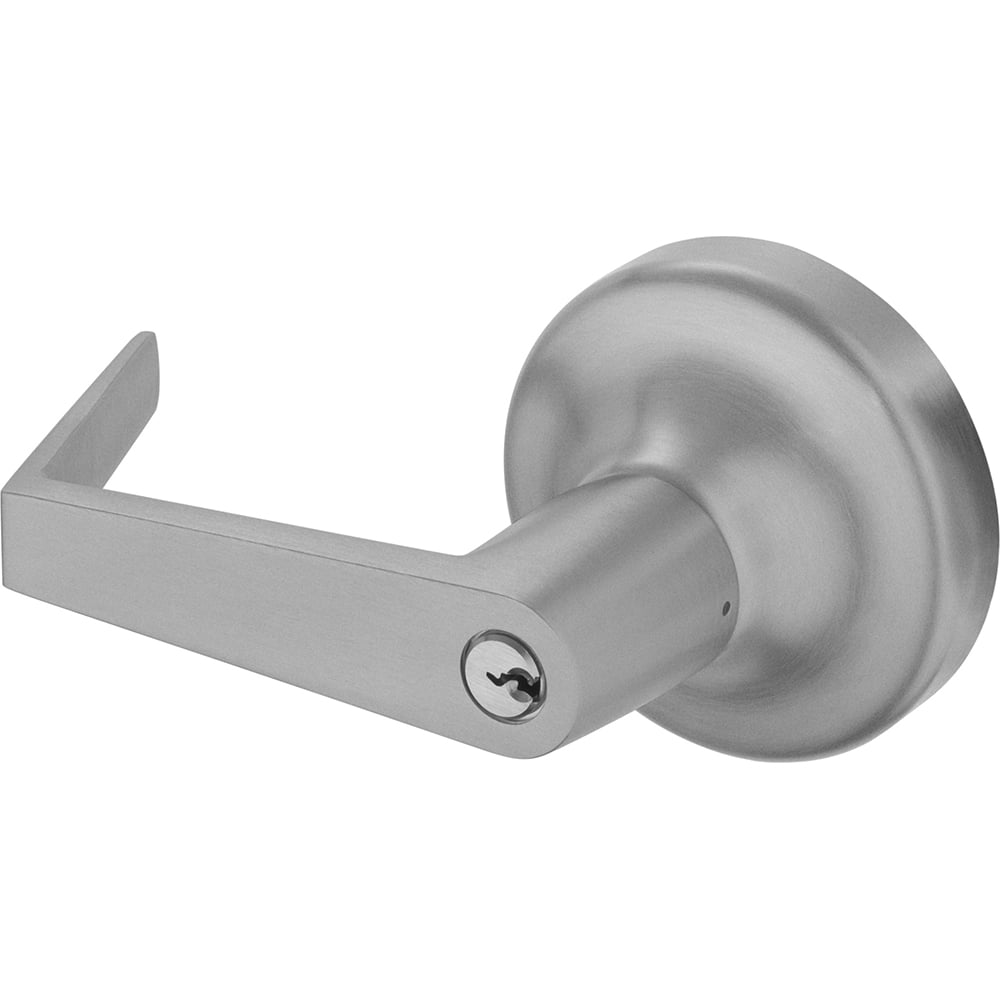 Yale - Lockset Accessories; Type: Rose Trim ; For Use With: Augusta Exit Devices ; Cylinder Type: 6 Pin Schlage C Keway, Keyed - Exact Tool & Supply