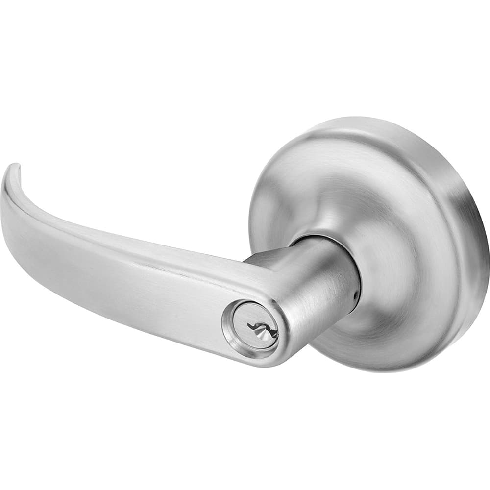 Yale - Lockset Accessories; Type: Rose Trim ; For Use With: Pacific Beach Exit Devices ; Cylinder Type: 6 Pin Schlage C Keway, Keyed - Exact Tool & Supply