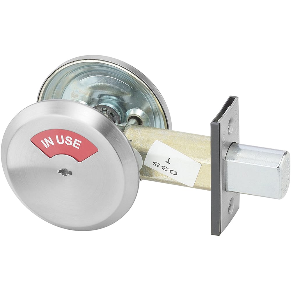 Yale - Deadbolts; Door Thickness Range: 1-3/8 - Exact Tool & Supply