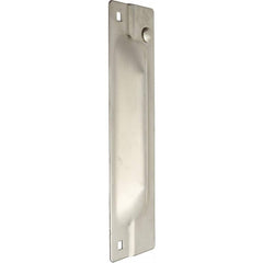 Rockwood - Latch Protectors; Type: Latch Protector ; Length (Inch): 11 ; Width (Inch): 3 ; Material: Steel; Stainless Steel ; Finish/Coating: Satin Stainless Steel - Exact Tool & Supply