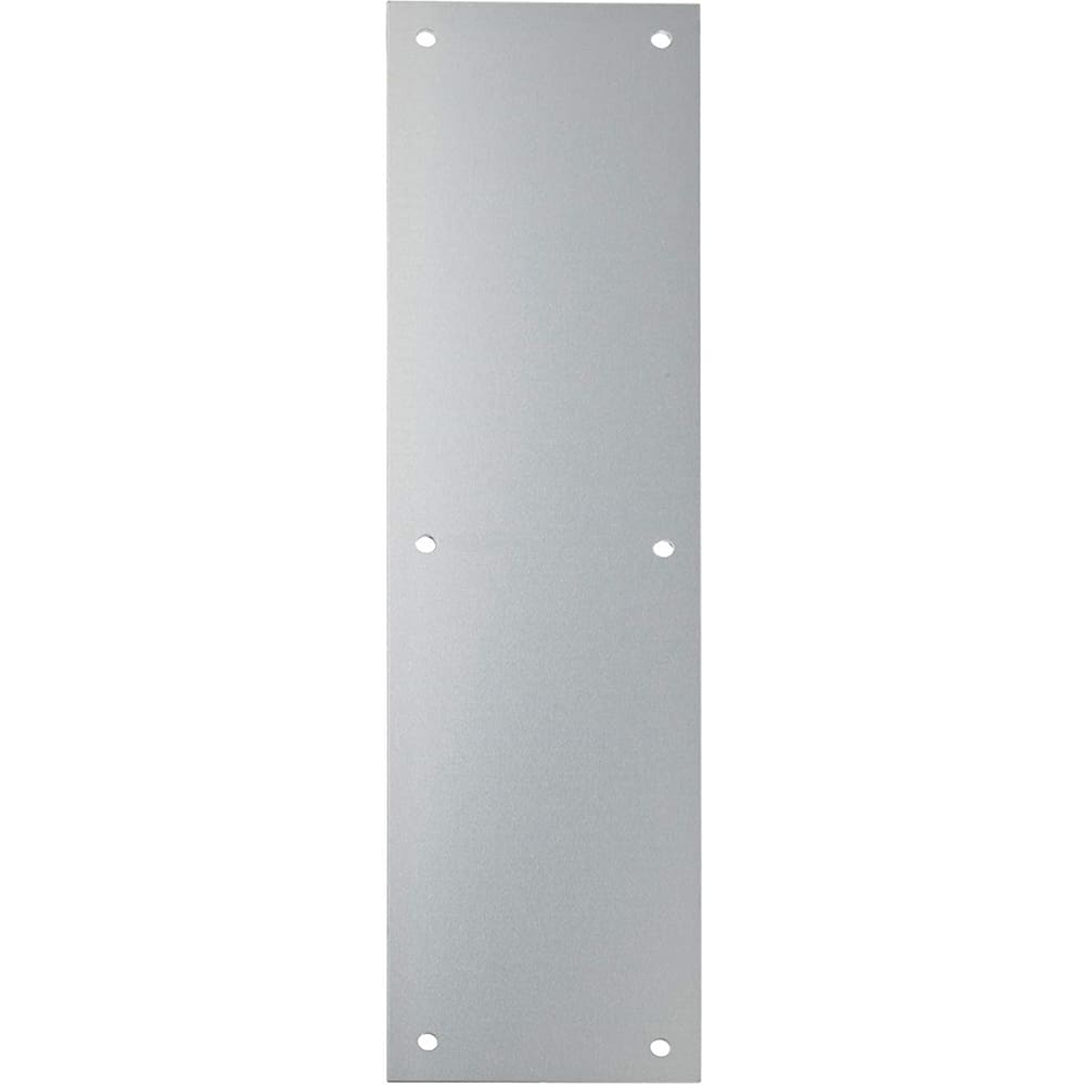 Rockwood - Push Plates; Type: Push Plate ; Overall Length (Inch): 16 ; Finish/Coating: Polished Brass; Clear Coat - Exact Tool & Supply